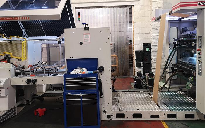 Used 2022 SOMTAS BAG MASTER LX SERVOTECH | with 4 COL. FLEXO | with WINDOW DEVICE - flat & satchel paper bag machine