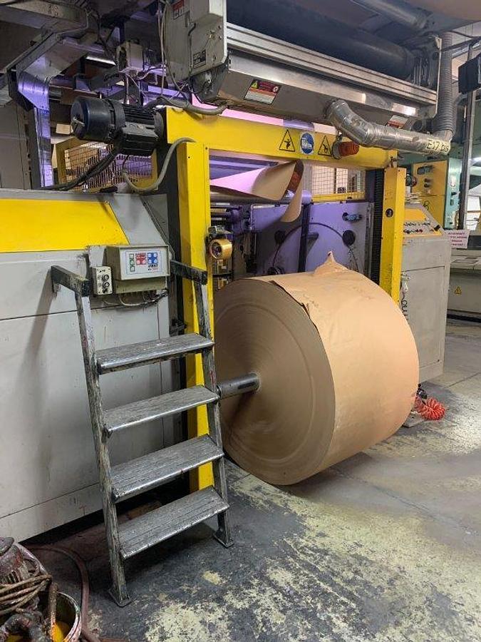 Used (visible in production) 1996 FLEXOTECNICA Prima 6 col. CI flexo | 1300mm