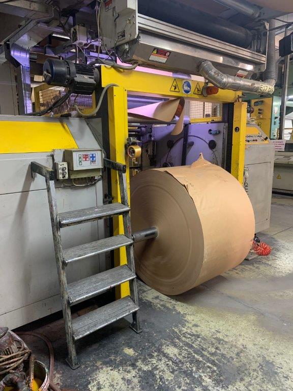 Used (visible in production) 1996 FLEXOTECNICA Prima 6 col. CI flexo | 1300mm