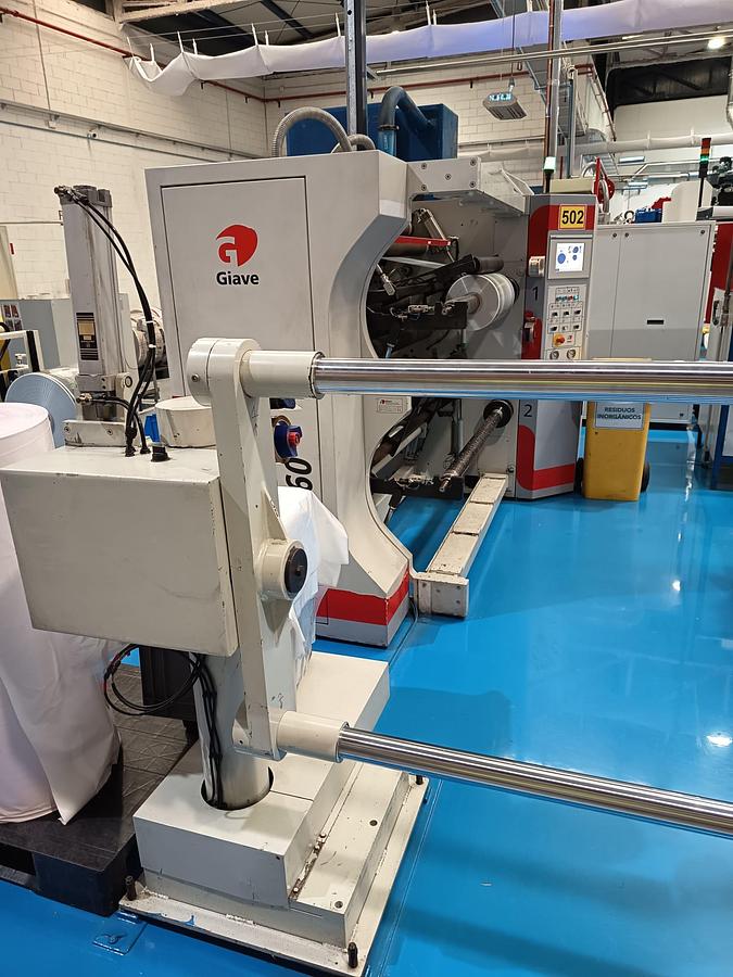 Used (visible in production) 2013 GIAVE RG 160 1300 | Slitter Rewinder