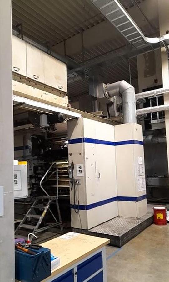 Used (visible in production) 2005 FISCHER & KRECKE FLEXPRESS 16S-8 | 8 colours C.I. flexo