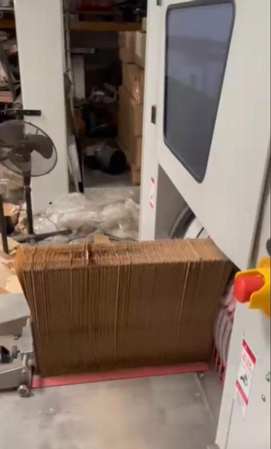 Used 2023 MTED RZJD-350J  Flat and Satchel  Paper Bag Machine with window unit and 4 Colors in-line  flexo
