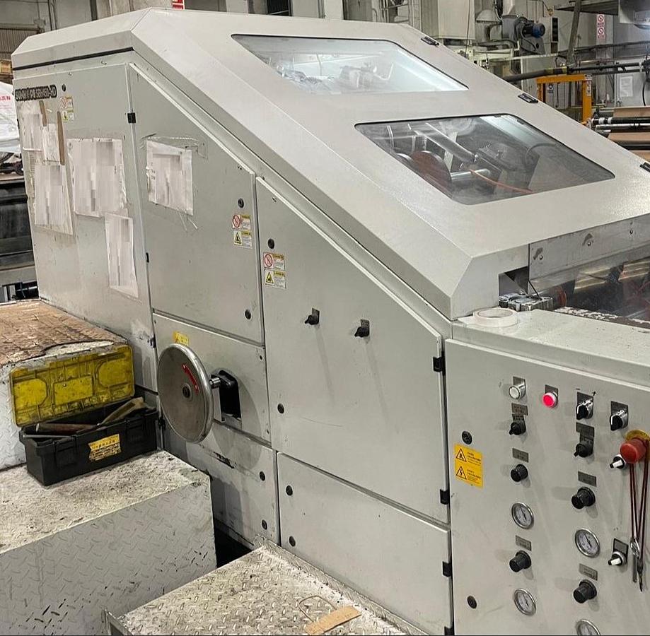 Used 2017 SUNHOPE SBH450-5HD | Fully automatic roll fed twisted handles paper bag machine