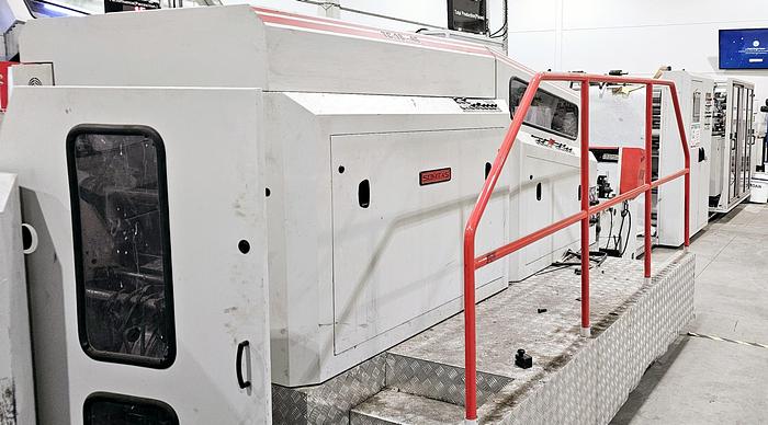 Used (visible in production) 2020 SOMTAS TC 18-46 FLAT HANDLE (Servo) - Square bottom paper bag making machine with FLAT handles