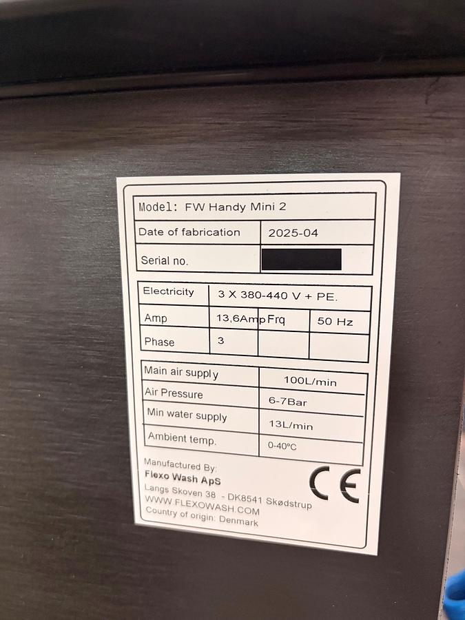 Used 2025 FLEXO WASH FW HANDY MINI 2