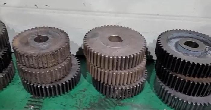 Used 1991 NEWLONG 117T+506TH - Reel Fed square bottom paper bag making machine with flat Handle Unit