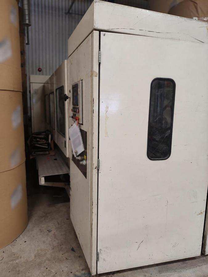 Used FABIO PERINI Automatic Toilet Roll Line + CASMATIC Tissue roll Packing Unit