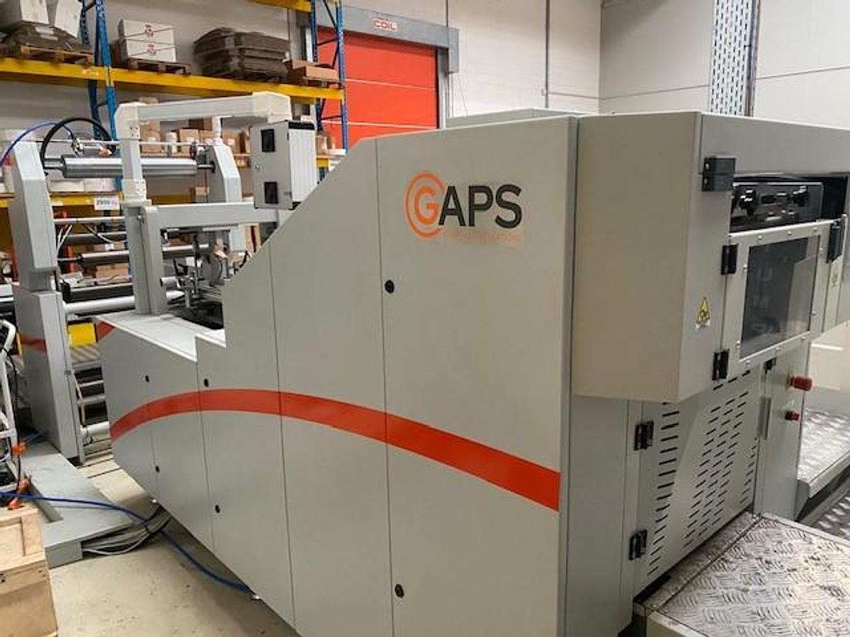 Used 2021 GAPS Q1 + SA10 - Square bottom paper bag making machine