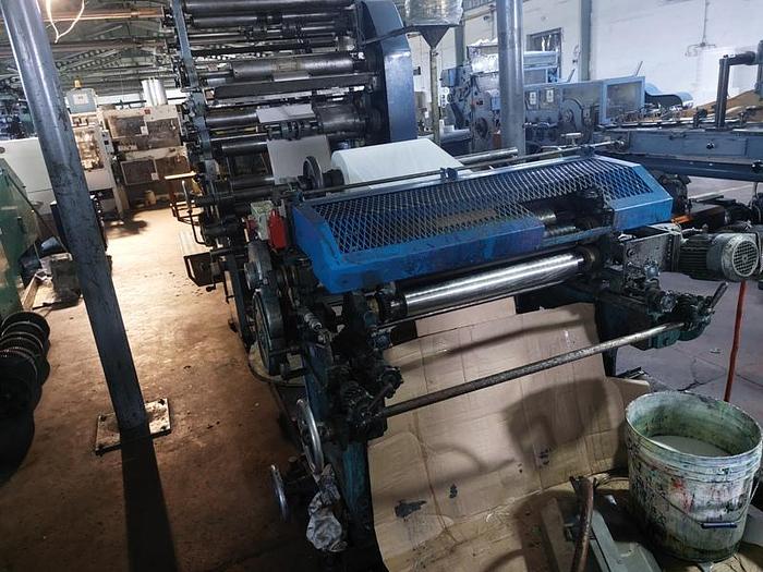 Used WINDMÖLLER & HÖLSCHER (W&H) TRIUMPH 2 with 3 col. in-line flexo | SOS Paper Bag Machine