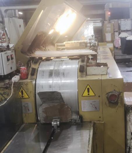 Used 2007 CURIONI SUN MASTER 350 (Gearless/Servo) paper bag making  machine with twisted handles units