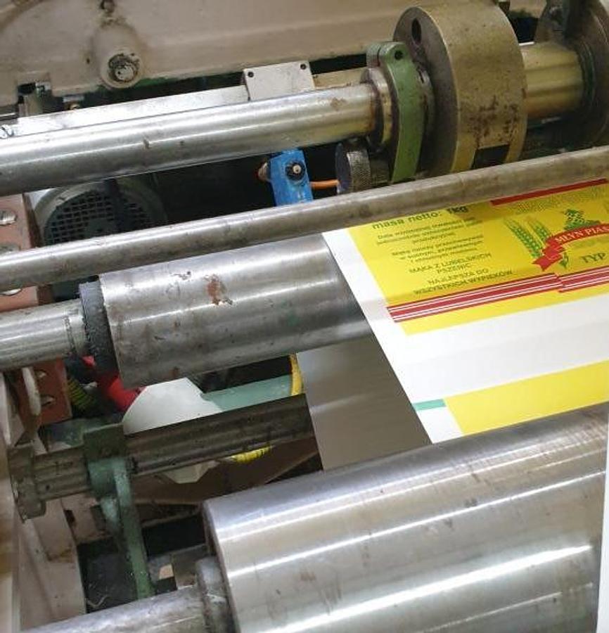 Used (assembled but no longer visible in production) WINDMÖLLER & HÖLSCHER (W&H) TRIUMPH 1  | SOS paper bag making machine
