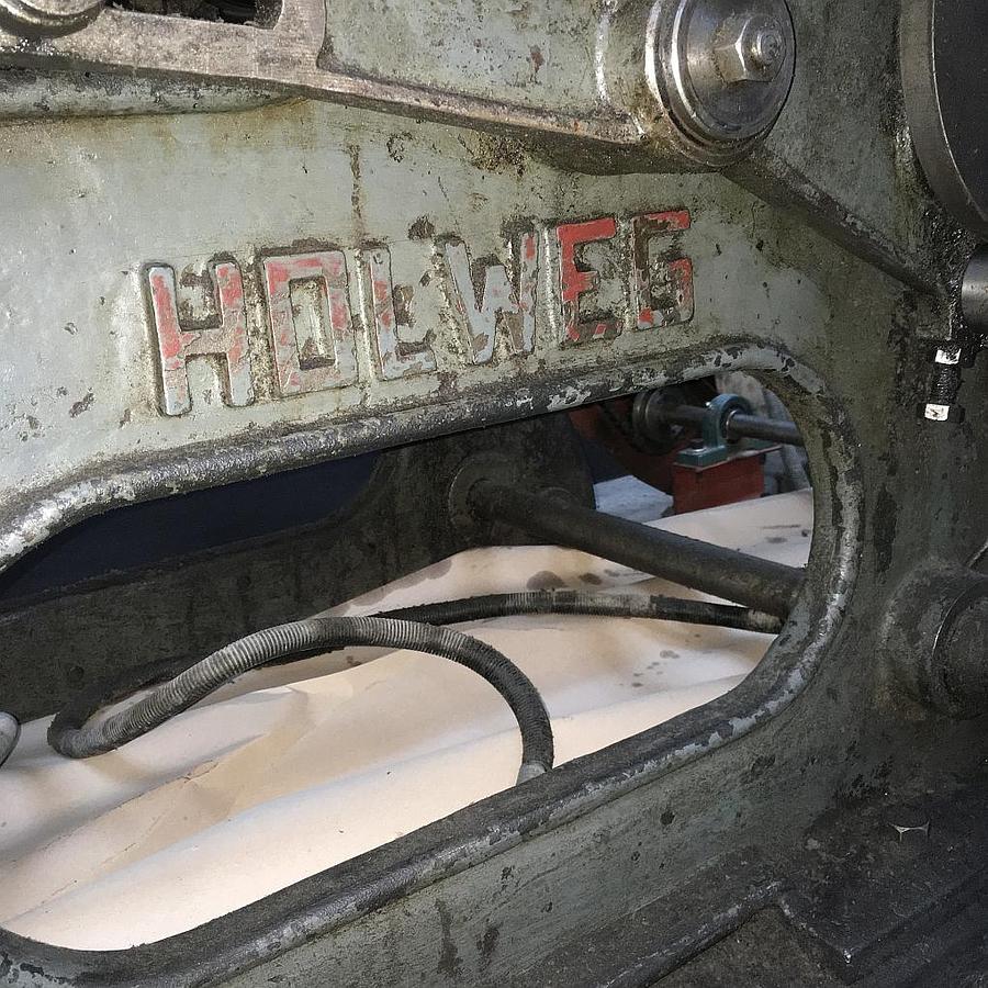 Used HOLWEG Cross bottom (hexagonal) paper bag making machine
