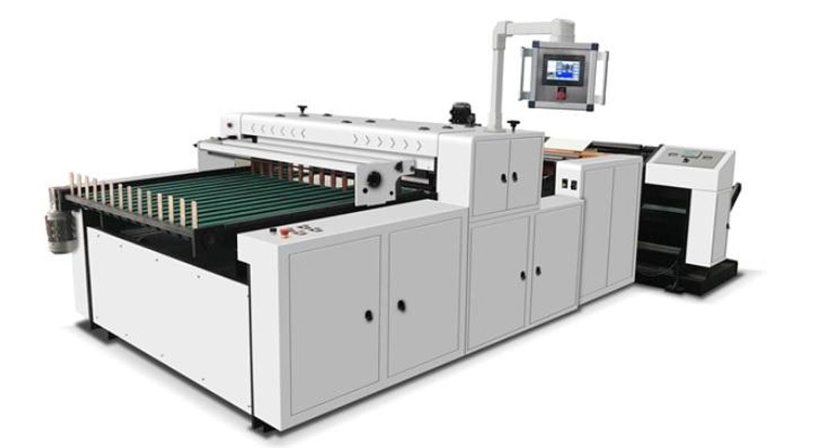 Used 2022 HONCO HKS-1100W Roll to sheet cutting machine