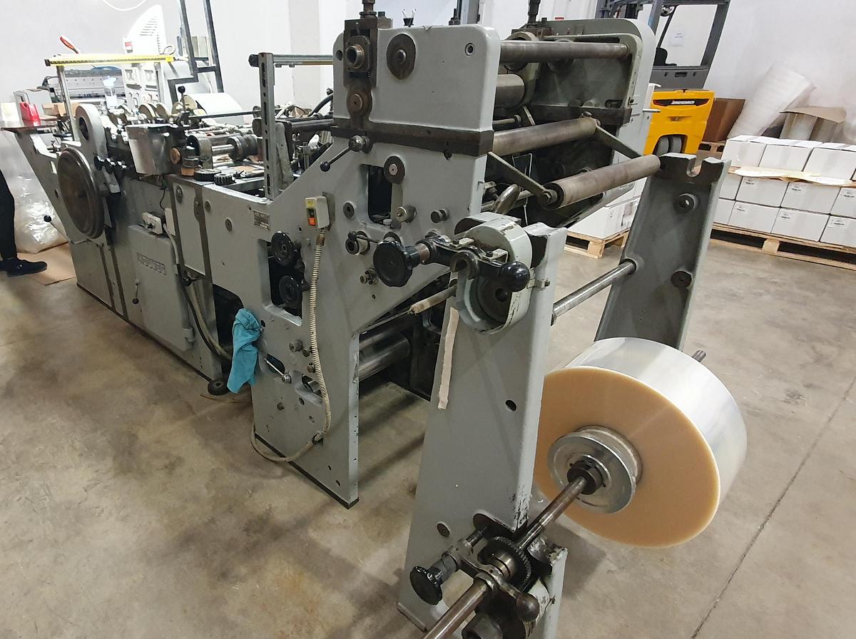 Used Holweg CP2 TS - heat sealed bag making machine