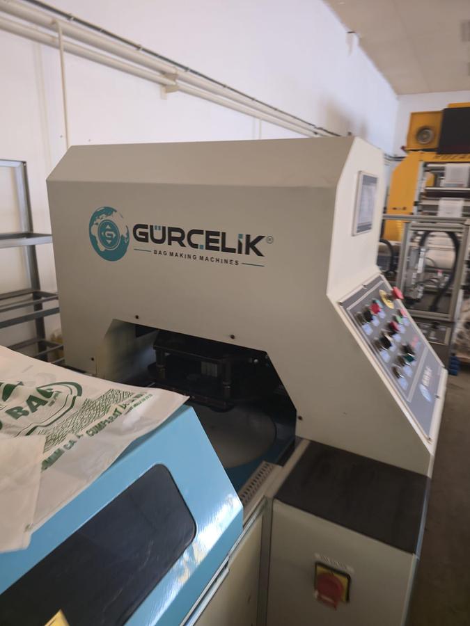 Used GÜRÇELİK ARLAS 500-T | T-Shirt Bag Cutting Machine (year 2022 but never used / like new)