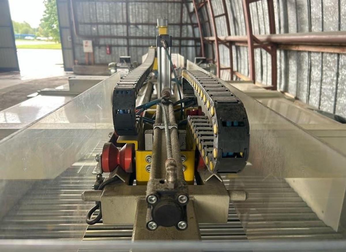 Used 2006 EMMEPI PC 1650/2 Compact  | Automatic Jogger & Strapping Machine for Corrugated Cardboard Packages