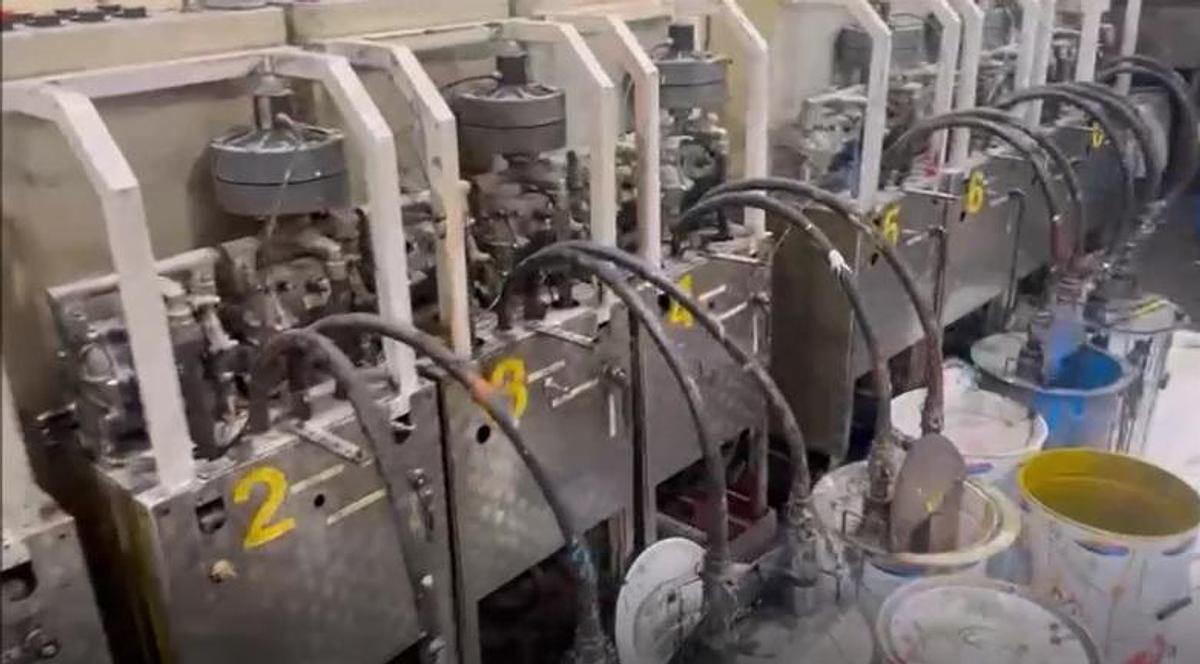 Used 2001 FLEXOTECNICA TACHYS Gearless 8 col. C.I. Flexo