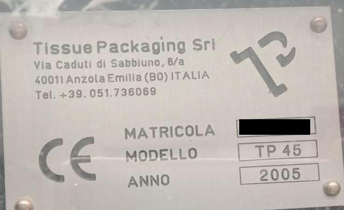 Used LYSH (Israel)  Napkin Making line  Wwith 4 clor printingunit + TISSUE PACKAGING (Italy) TP45 Wrapping Unit for Napkin