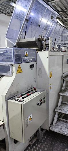Used 2013 NEWLONG 148T+504 TH-7 | square bottom paper bag making machine with twisted handles unit