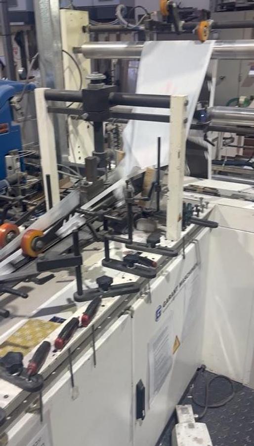 Used (visible in production) 2021 GARANT MATAsim (with window unit)| Flat and satchel paper bag machine