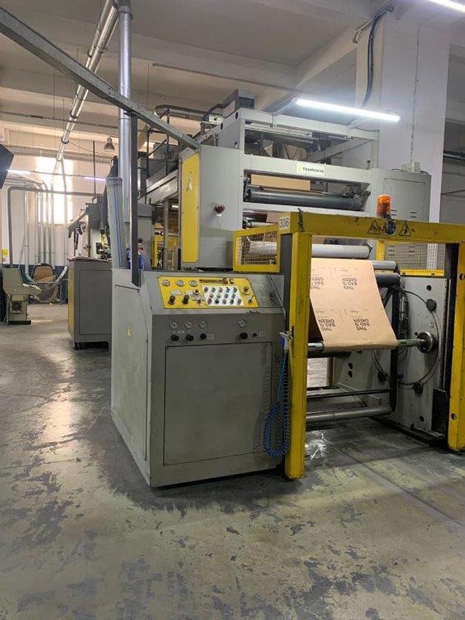 Used (visible in production) 1996 FLEXOTECNICA Prima 6 col. CI flexo | 1300mm