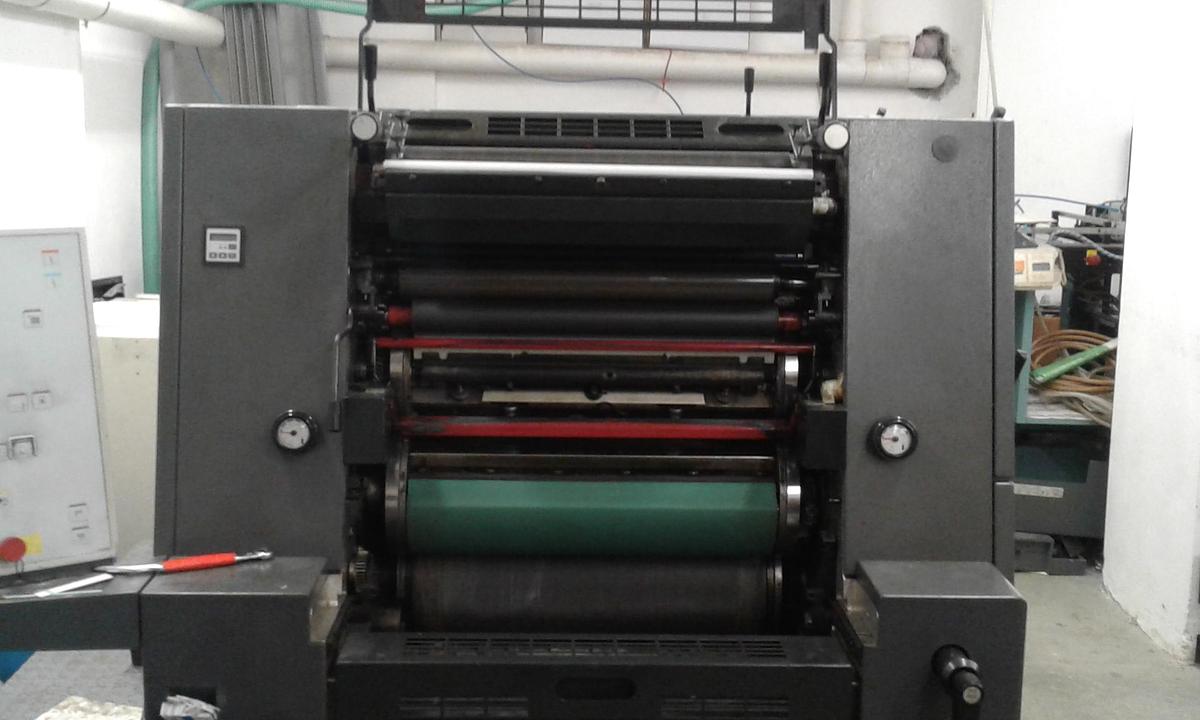 Used 2001 Heidelberg GTO 52-2-P offset printing machine