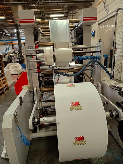 Used 2022 SOMTAS BAG MASTER LX SERVOTECH | with 4 COL. FLEXO | with WINDOW DEVICE - flat & satchel paper bag machine
