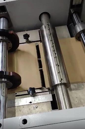 Used 2020 CURIONI SUN MASTER 540 - Reel fed Square bottom paper bag making machine with in line twisted handle unit