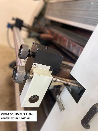 Used 1995 OFEM Columbus 7 - C.I flexo 6 colours (1200 mm)