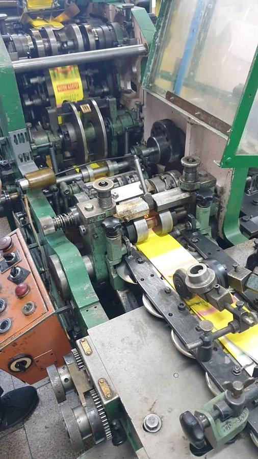 Used (assembled but no longer visible in production) WINDMÖLLER & HÖLSCHER (W&H) TRIUMPH 1  | SOS paper bag making machine