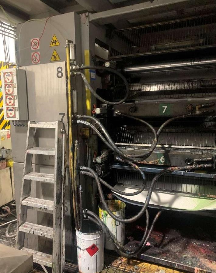 Used 2001 FLEXOTECNICA TACHYS Gearless 8 col. C.I. Flexo