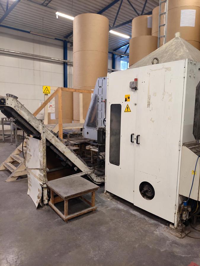 Used TMC (Italy) Packaging line for tissue rolls