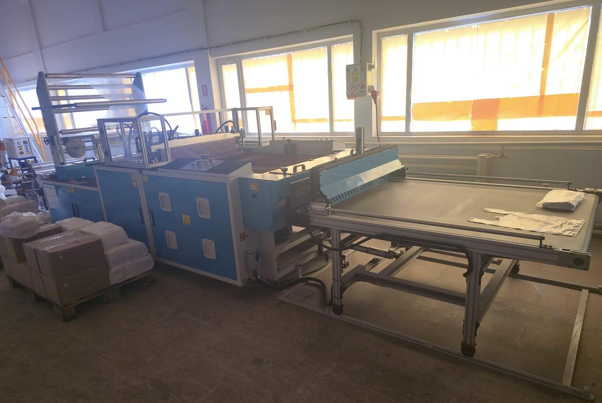 Used 2022 GÜRÇELİK ARCTIC- 1000-S Side Sealing Bag Cutting Machine
