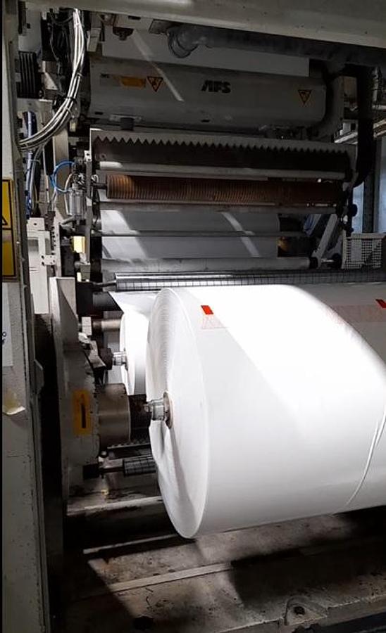 Used (visible in production) 2005 FISCHER & KRECKE FLEXPRESS 16S-8 | 8 colours C.I. flexo