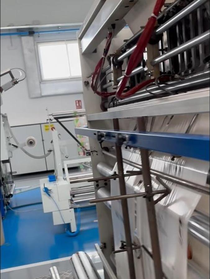 Used 2005 ELBA SA90EV-11 | Film bag bag-making machine (T-shirt plastic shopping bag)