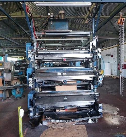 Used (assembled but no longer visible in production) 1968 WINDMÖLLER & HÖLSCHER (W&H) TRIUMPH 3 - SOS paper bag making machine