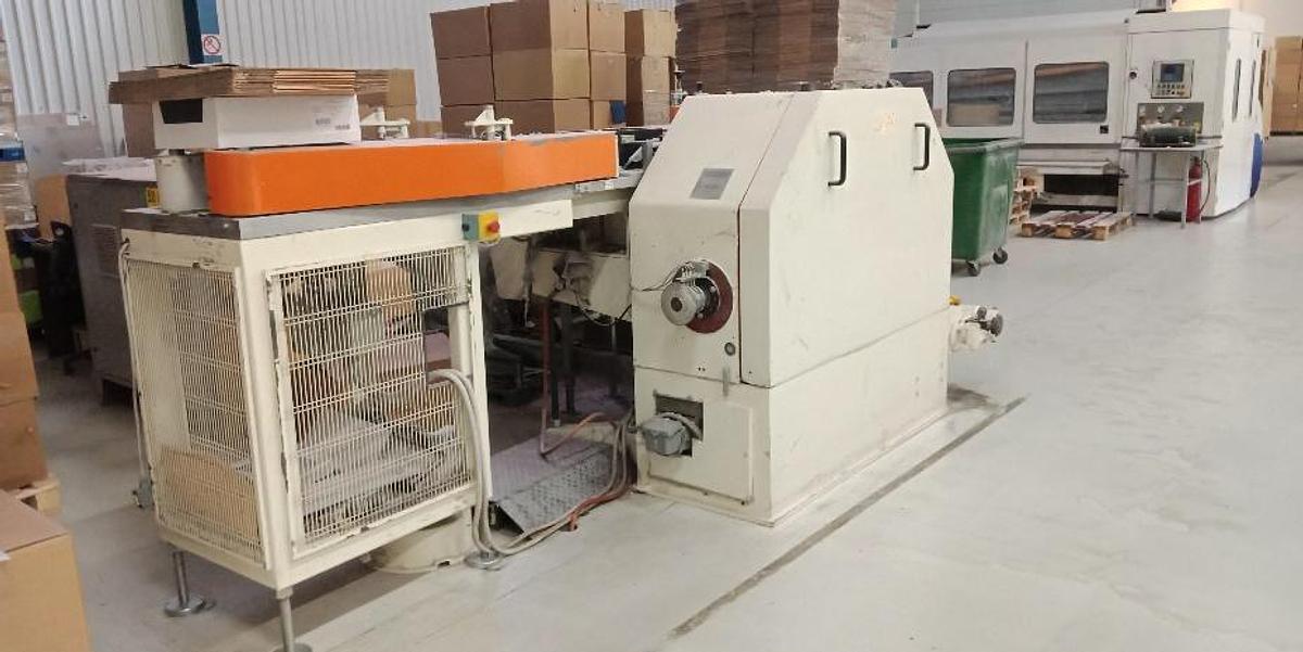 Used 1997 FABIO PERINI Automatic Toilet Roll Line + 1998 CASMATIC Tissue roll Packing Unit