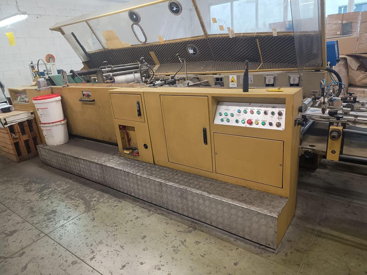 Used (visible in production) 2000 CURIONI SUN MASTER 540 - square bottom paper bag making machine with twisted handles unit | !!!GREAT PRICE FOR FAST SALE!!!