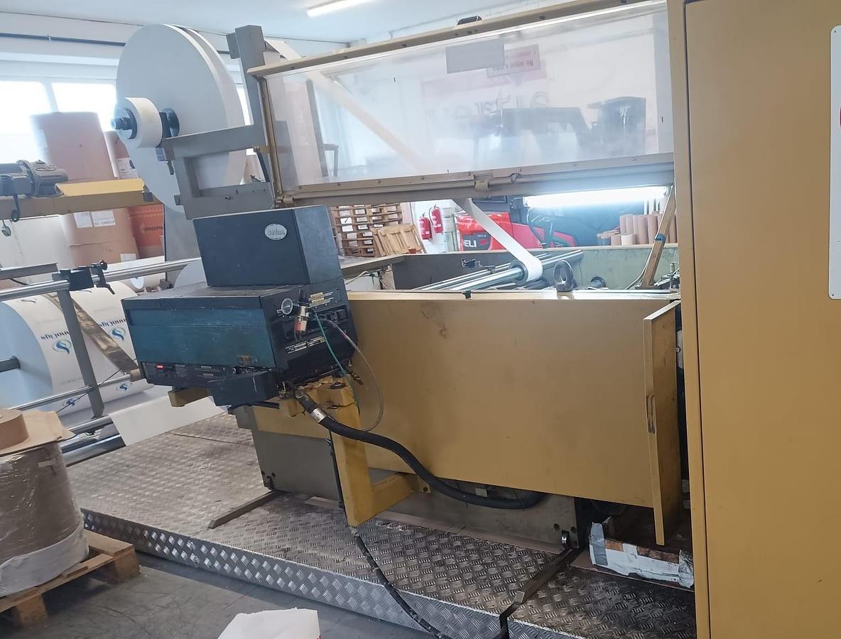 Used (visible in production) 2000 CURIONI SUN MASTER 540 - square bottom paper bag making machine with twisted handles unit | !!!GREAT PRICE FOR FAST SALE!!!