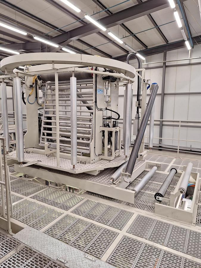Used 2016 CMG ROTOСOMPACT 70/1400 D-TA-IBC Blow Film Extrusion Line
