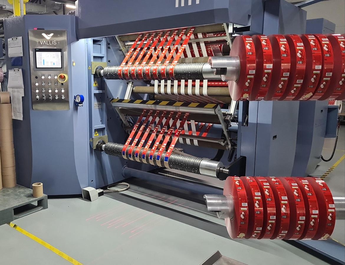 2026 (Brand new) VALLIS R11 – Roll slitting and rewinding machine