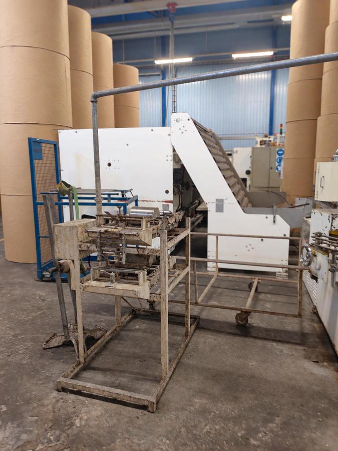 Used TMC (Italy) Packaging line for tissue rolls