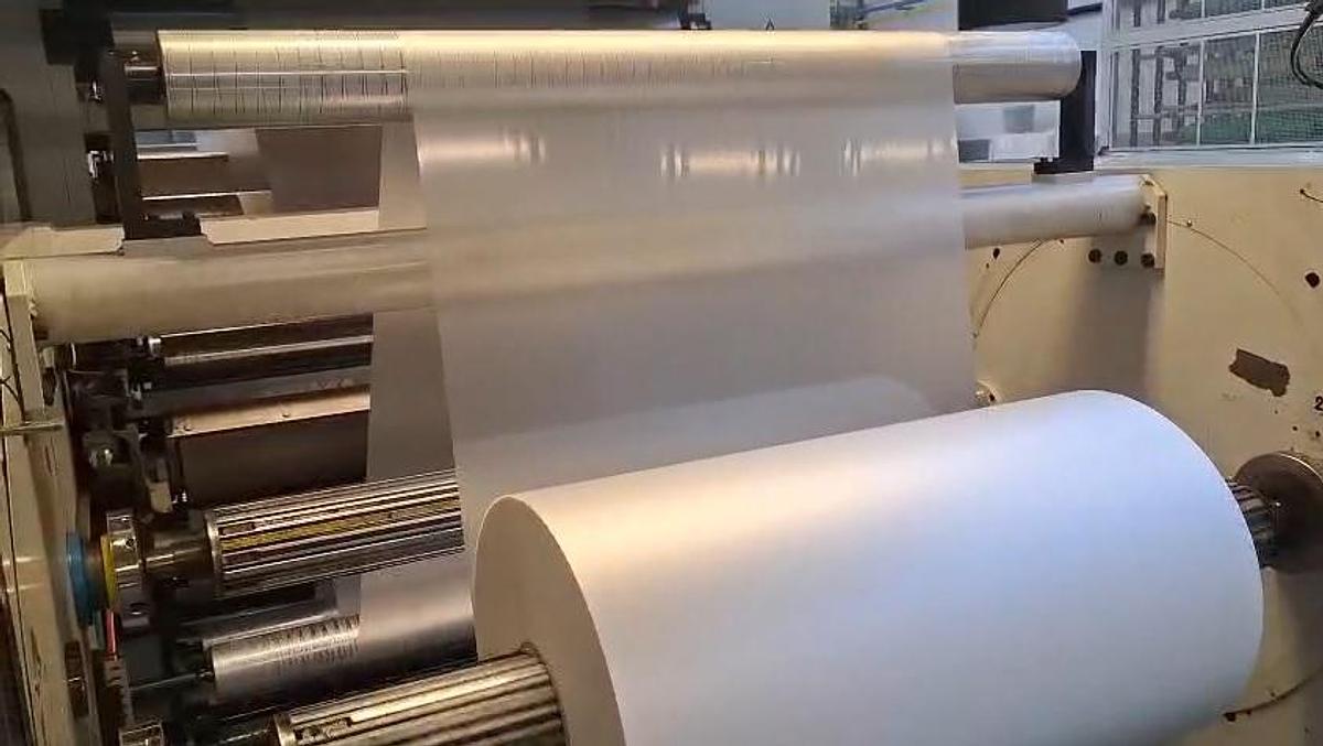 Used (visible in production) 2003 Flexotecnica Tachys-G (gearless) 8 colors C.I. flexo (1300 mm)