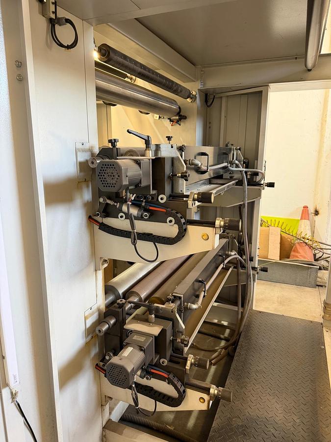 Used 2023 MTED RZJD-350J Flat and Satchel Paper Bag Machine with window unit and 4 Colors in-line flexo