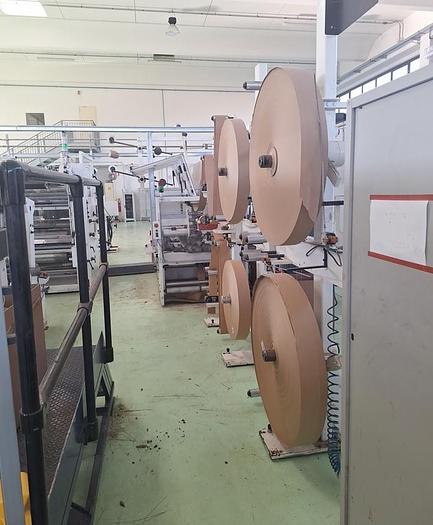 Used (visible in production) 1994 WINDMÖLLER & HÖLSCHER (W&H) TRIUMPH 5QT