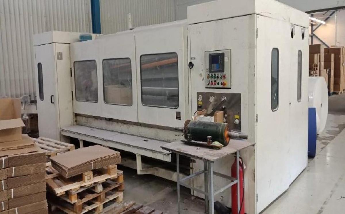 Used 1997 FABIO PERINI Automatic Toilet Roll Line + 1998 CASMATIC Tissue roll Packing Unit 