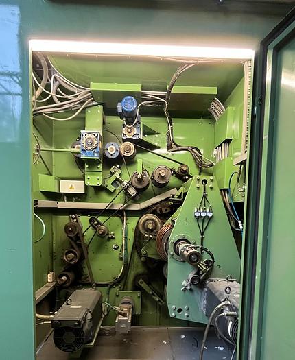 Used (visible in production) 2000 Dusenbery Europe Ltd. slitter rewinder mod. 375