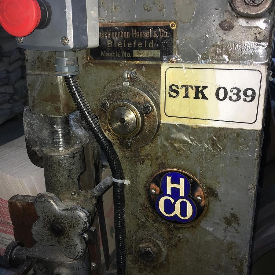 Used HOLWEG Cross bottom (hexagonal) paper bag making machine