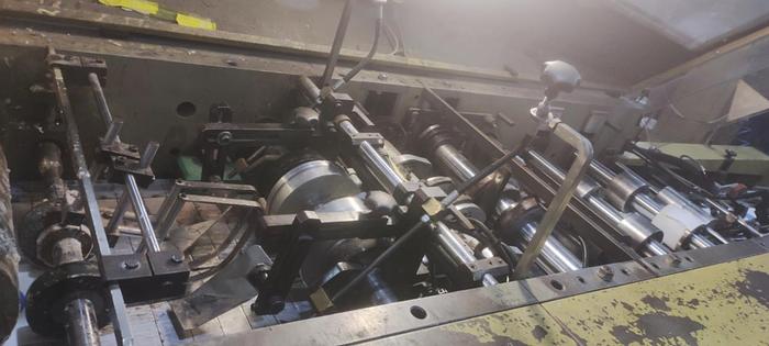 Used 2007 CURIONI SUN MASTER 350 (Gearless/Servo) paper bag making  machine with twisted handles units