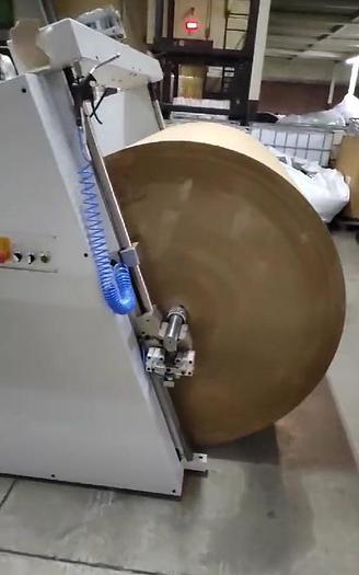 Used 2020 CURIONI SUN MASTER 540 - Reel fed Square bottom paper bag making machine with in line twisted handle unit